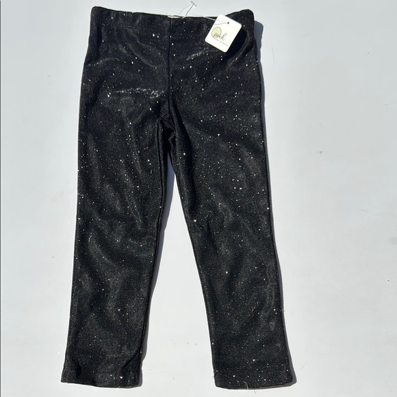 Peek Black Glitter Leggings - Picture 1 of 2